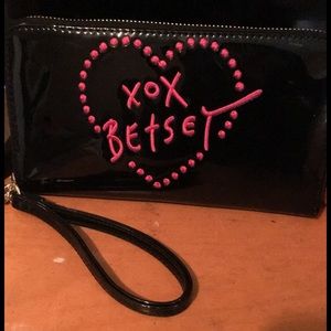 Brand new Betsey Johnson wallet clutch